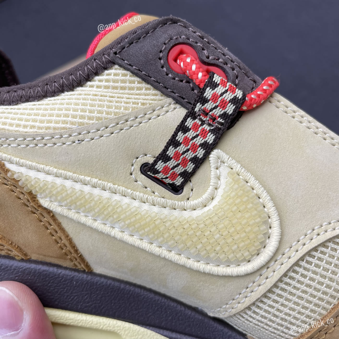 Travis Scott Nike Air Max 1 Wheat Anpkick Do9392 701 (7) - www.newkick.vip